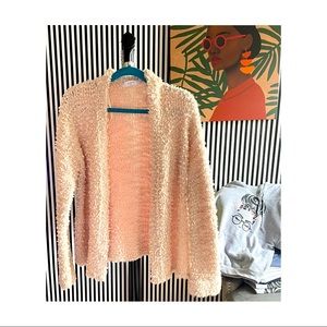 Faux sheep sweater